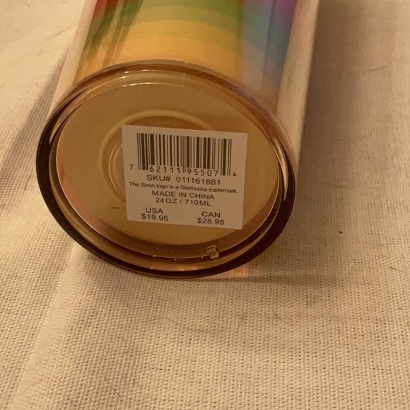 Rainbow Tumbler with Straw - Picture 3 of 3